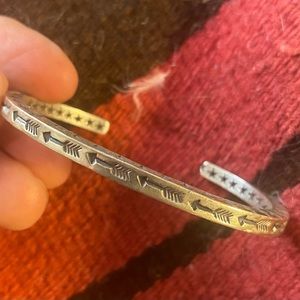 Highly collectible Native American cuff by Sunshine Reeves .